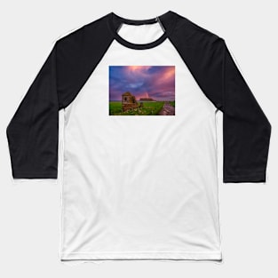 Sunset over Stanley, Tasmania Baseball T-Shirt